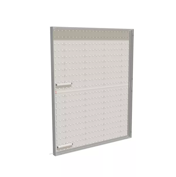 100x100cm - cadre debout S100 LED, profil argenté [CLONE] [CLONE] [CLONE] [CLONE]