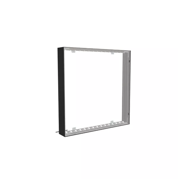 100x100cm - Freestanding S100 LED SEG Frame, silver [CLONE] [CLONE] [CLONE] [CLONE] [CLONE] [CLONE]