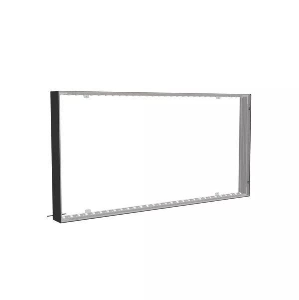 Profile S150D LED - Wall Frame 100x100, Black Profile