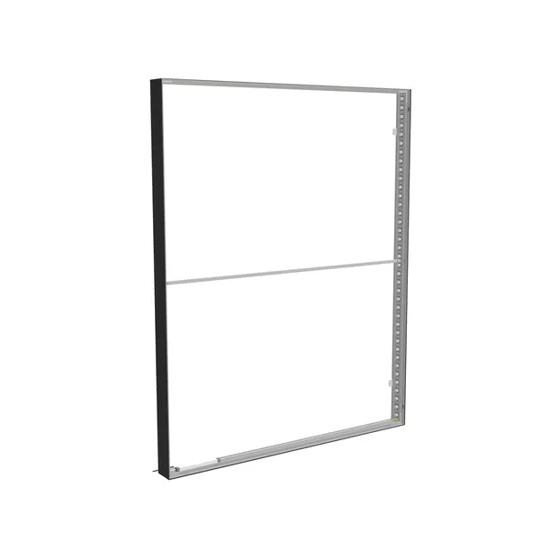 100x100cm - Freestanding S100 LED SEG Frame, silver [CLONE] [CLONE] [CLONE] [CLONE] [CLONE] [CLONE] [CLONE] [CLONE]