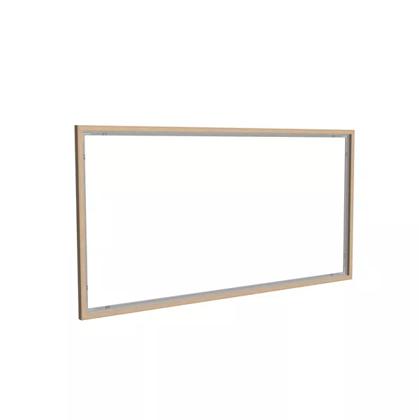100x100cm - Wall Mounted SEG Frame S18, silver [CLONE] [CLONE] [CLONE] [CLONE] [CLONE]