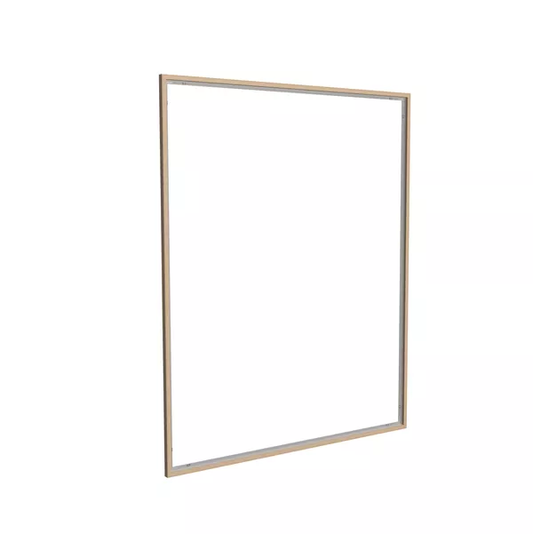 100x100cm - Wall Mounted SEG Frame S18, silver [CLONE] [CLONE] [CLONE] [CLONE] [CLONE] [CLONE]