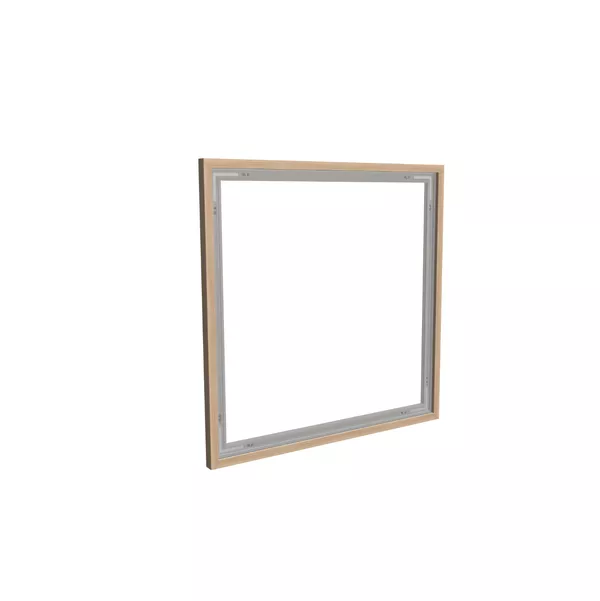 100x100cm - Wall Mounted SEG Frame S25, silver [CLONE] [CLONE] [CLONE] [CLONE] [CLONE]