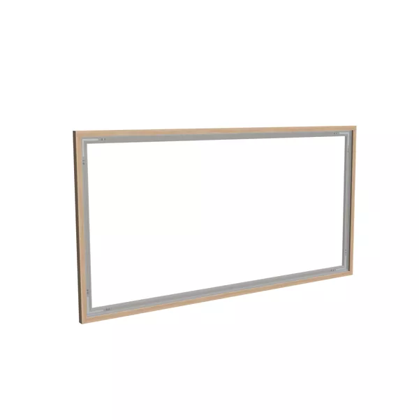 100x100cm - Wall Mounted SEG Frame S25, silver [CLONE] [CLONE] [CLONE] [CLONE] [CLONE] [CLONE]