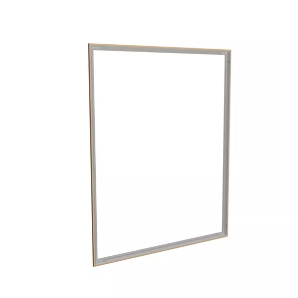 100x100cm - wall-mounted S50T frame, silver profile [CLONE] [CLONE] [CLONE] [CLONE]