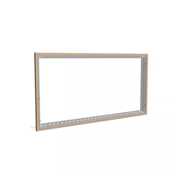 100x100cm - Freestanding S100 LED SEG Frame, silver [CLONE] [CLONE] [CLONE] [CLONE] [CLONE] [CLONE] [CLONE] [CLONE]