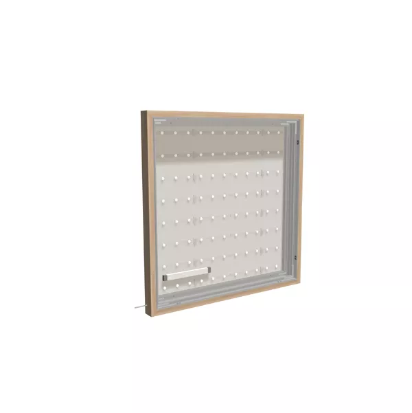 100x100cm - Freestanding S100 LED SEG Frame, silver [CLONE] [CLONE] [CLONE] [CLONE] [CLONE] [CLONE]