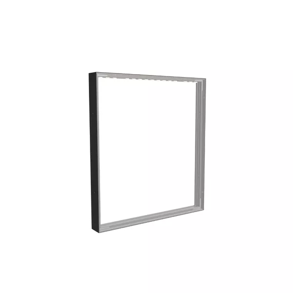 90x50cm - extension de mur Modularico M100LED, profil noir [CLONE]