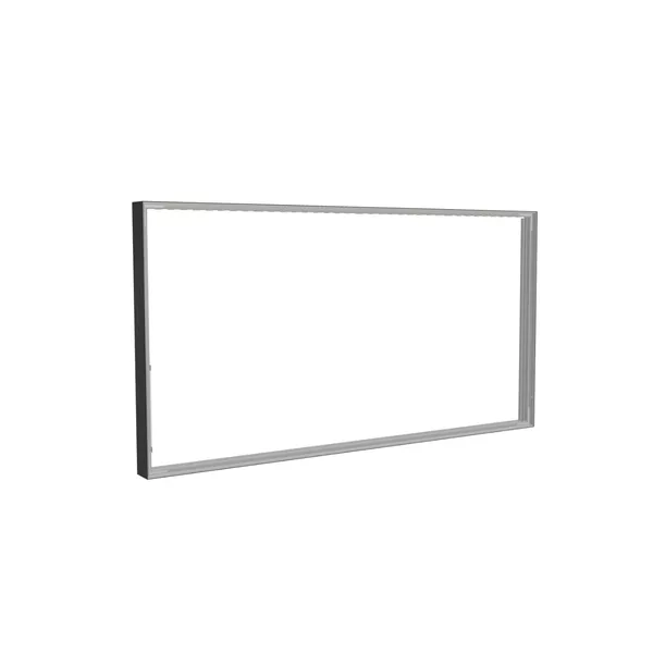 190x50cm - wall extension Modularico M100LED, black profile [CLONE]