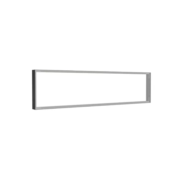 200x50cm - wall extension Modularico M100LED, black profile [CLONE]