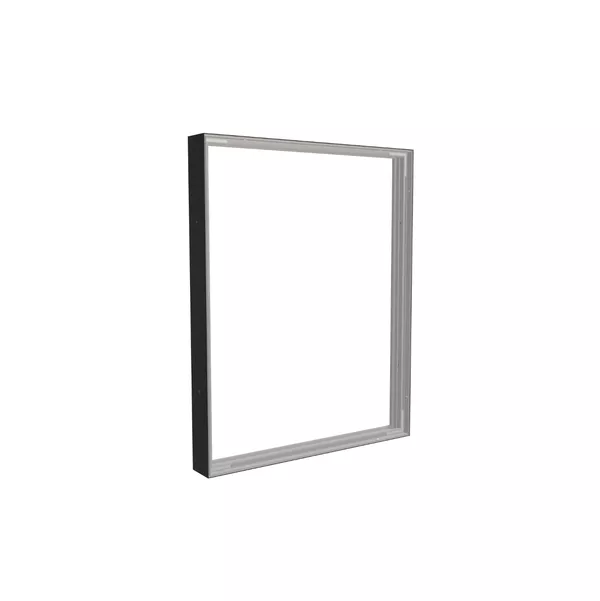 80x50cm - extension de mur Modularico M100LED, profil noir [CLONE] [CLONE]