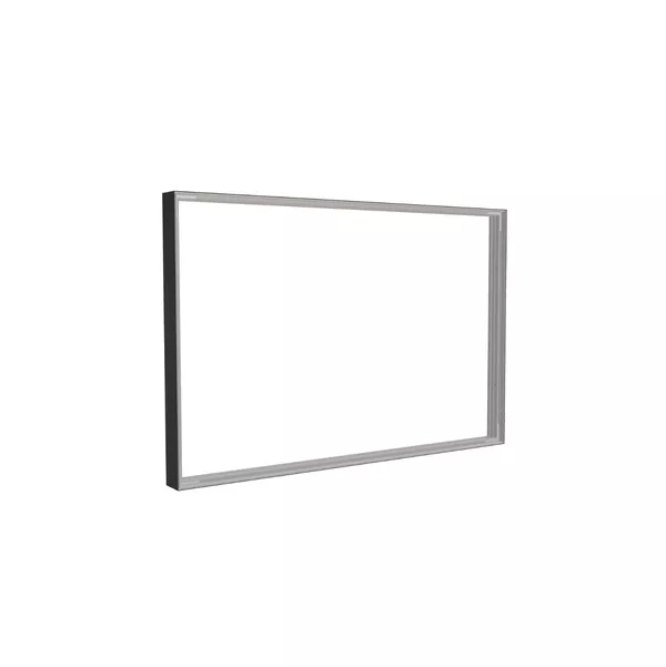 150x100cm - Modularico M100 wall extension, black profile