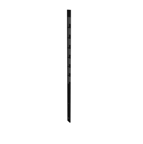 125cm - Right Side Strip of Faro M50 Rack, Black