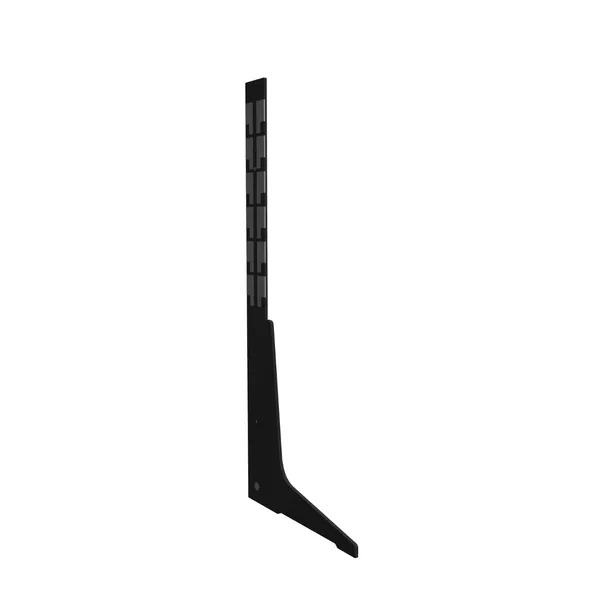 125cm - Rail latérale droite pour étagère Faro M100, pied, couleur noire