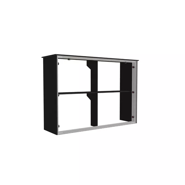 140x100 cm - Modularico M100 Counter, Black, HPL [CLONE]