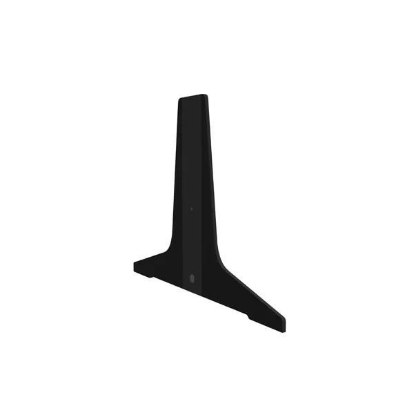 Double-sided side foot M100, black color