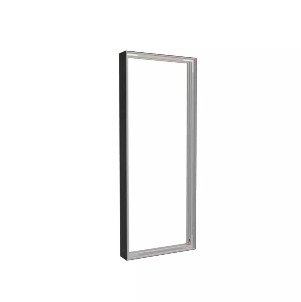 50x125cm - Quadro Wall Modularico M100, black profile