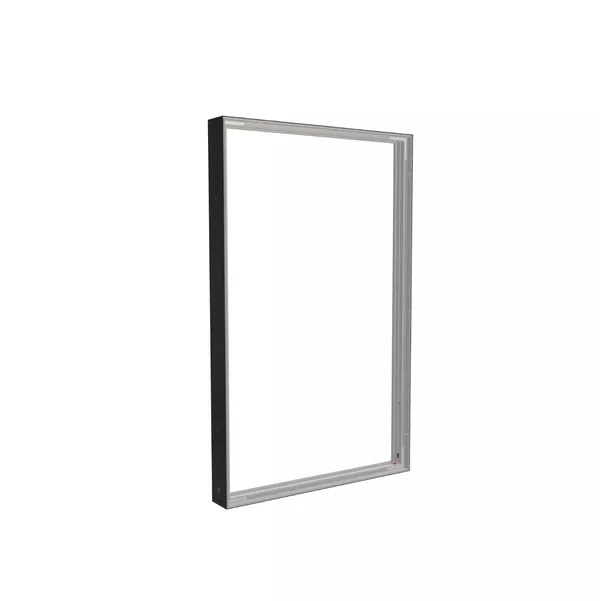 78x125cm - Quadro Wall Modularico M100, black profile