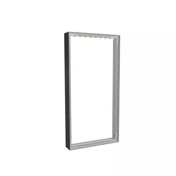 50x100cm - Quadro Wall Modularico M100LED, black profile