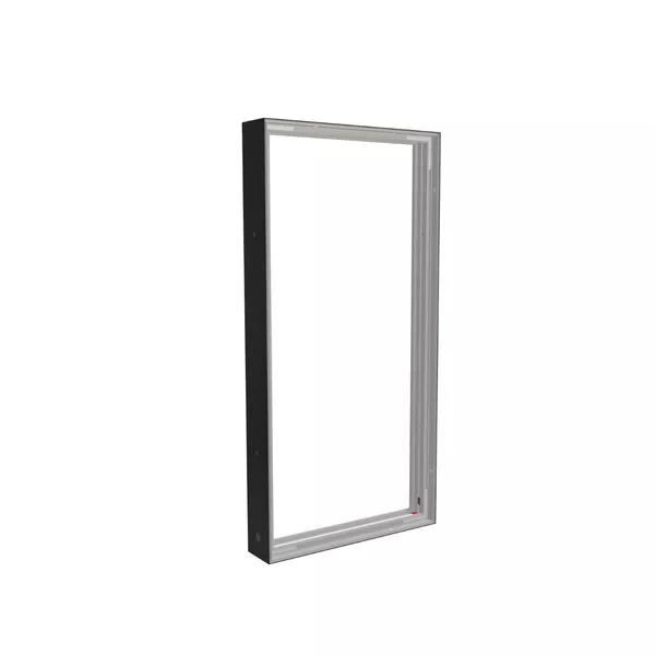 50x100cm - Modularico Quadro wall M100, black profile