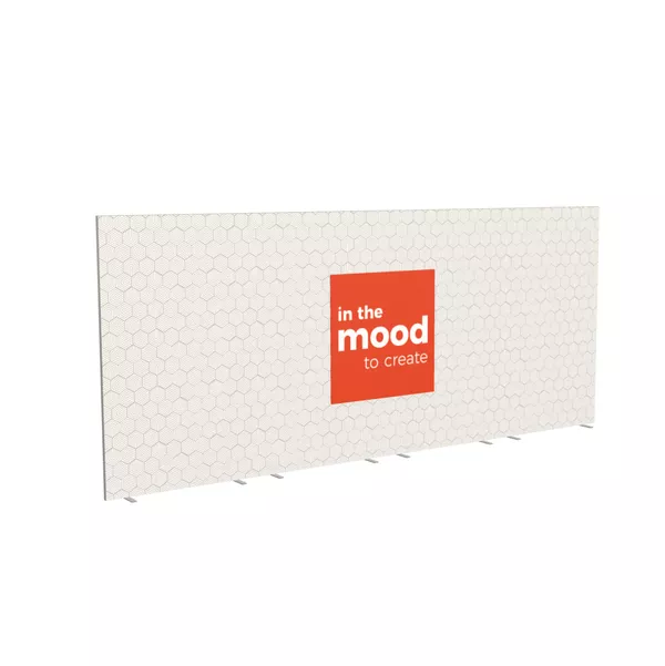 600x250cm - Stand Smart Frame QUICK, 4x150cm, einseitige Grafik Decor 210