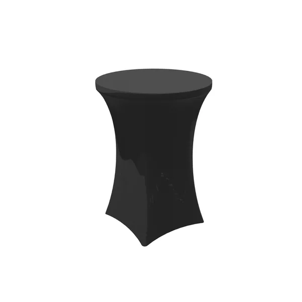 Black cover for cocktail table 80cm