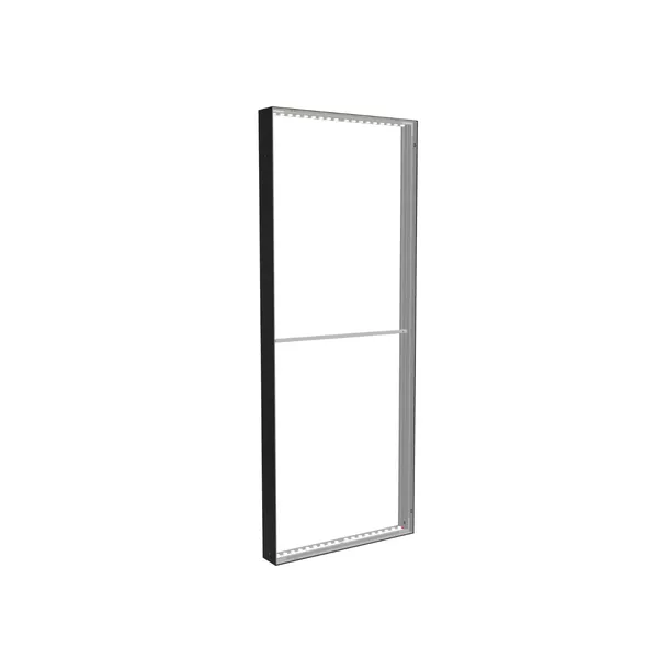 50x250cm - standard wall Modularico M100LED, black profile [CLONE] [CLONE] [CLONE]