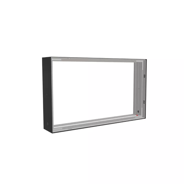 50x250cm - standard wall Modularico M100LED, black profile [CLONE] [CLONE] [CLONE] [CLONE] [CLONE] [CLONE] [CLONE]