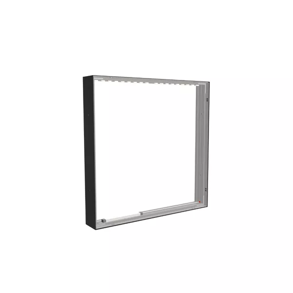 50x50cm - wall extension Modularico M100LED, black profile [CLONE] [CLONE] [CLONE] [CLONE]