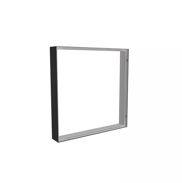 50x50cm - Wandlerweiterung Modularico M100LED, schwarzes Profil [CLONE] [CLONE] [CLONE] [CLONE] [CLONE]