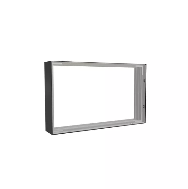 78x50cm - Modularico M100 wall above doors, black profile [CLONE]