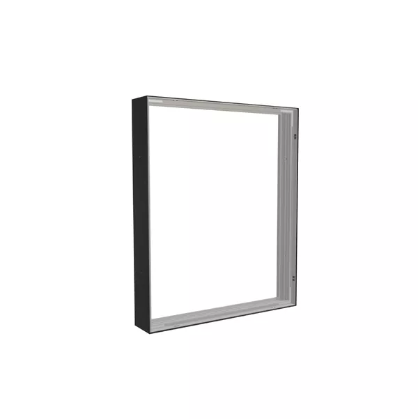 78x50cm - Mur au-dessus des portes Modularico M100, profil noir [CLONE] [CLONE]