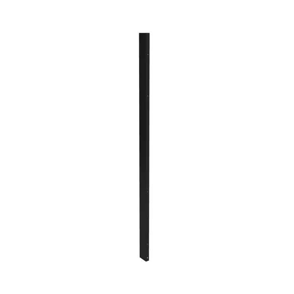 125cm - Double-sided Column Corner 90, Modularico M100LED, Black [CLONE] [CLONE]