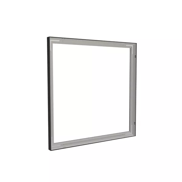 Wandrahmen S18 100x100 cm, Silber Profil [CLONE] [CLONE] [CLONE]