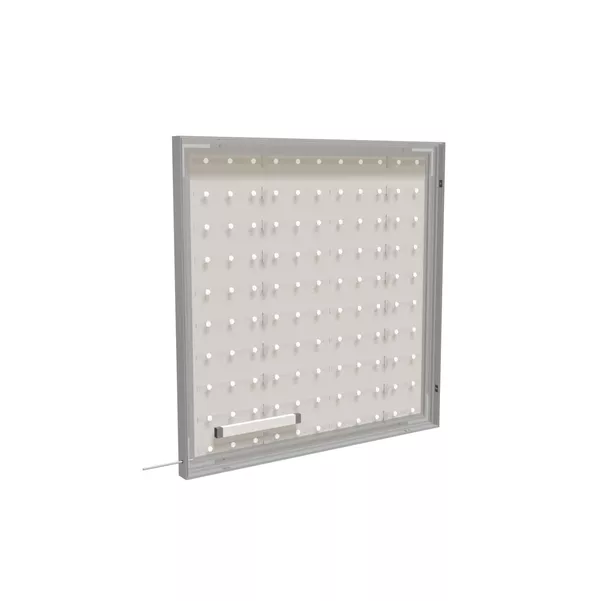 100x100cm - ścienna rama S50T podświetlenie tylne LED, profil srebrny