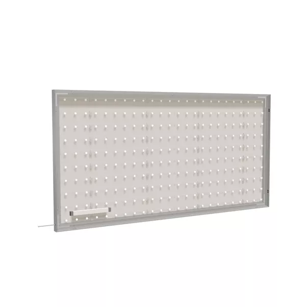 200x100cm - ścienna rama S50T podświetlenie tylne LED, profil srebrny