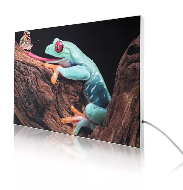 200x250cm - ścienna rama S50T podświetlenie tylne LED, profil srebrny