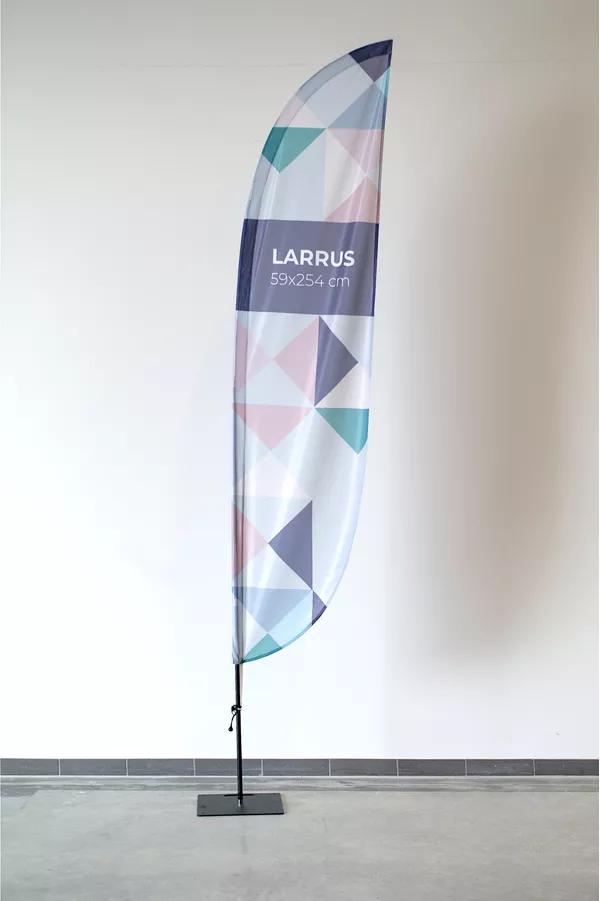 Stoff für Larus L Flagge 78x335cm