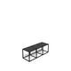 Étagère 80x40cm avec fixation pour une étagère Cube modulable - Noir
