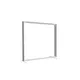 100x100cm - Freestanding SEG Frame S100 LED, white, feet
