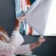 Tkanina Textilbacklight FL, druk sublimacja w trybie do podświetleń - obszycie gumką silikonową SEG