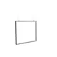 100x100cm - Suspended SEG Frame S100 LED, black, with fabric