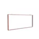 200x100cm - podwieszana na linkach rama S100 LED, profil kolor RAL