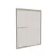 200x250cm - ścienna rama S50T LED, profil srebrny