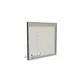 100x100cm - ścienna rama S50T LED, profil czarny
