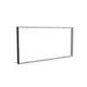 200x100cm - ścienna rama S100 LED, profil czarny