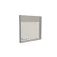 100x100cm - ścienna rama S100T LED tylne, profil srebrny