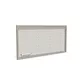 200x100cm - ścienna rama S50T LED, profil srebrny, ramka DECO D1 Dąb