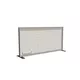 200x100cm - free-standing S50T LED frame, black profile, feet