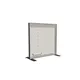 100x100cm - stojąca rama S50T LED, profil czarny, stopy